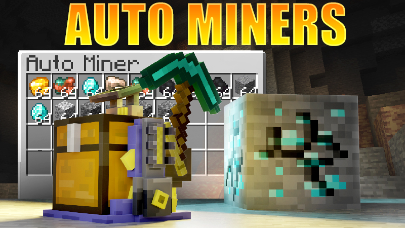 auto miners in minecraft marketplace | minecraft