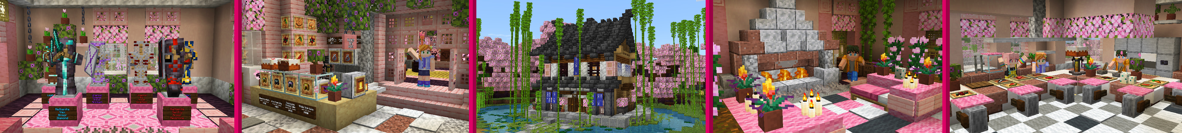 Cherry Blossom House Panorama