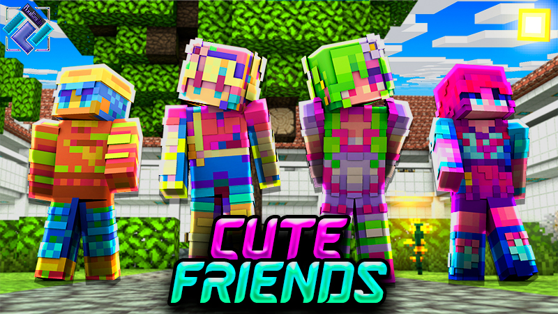 Cute Friends By PixelOneUp Minecraft Skin Pack Minecraft Bedrock 