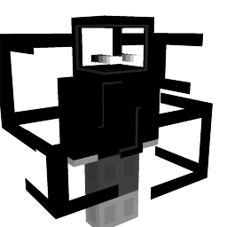 Black Cube Outline Suit