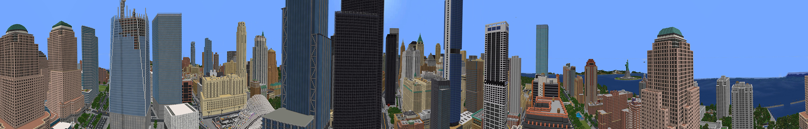 NYC Lower Manhattan Panorama