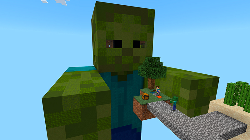 100 Days Skyblock: Zombies Screenshot #1