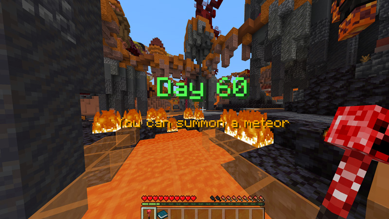 Becoming Lava Creeper by CubeCraft Games