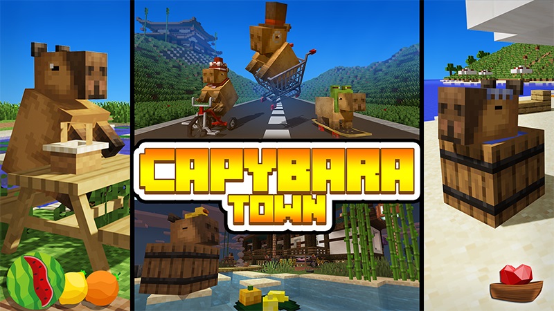 Capybara Town Key Art