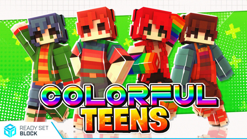 Colorful Teens Key Art