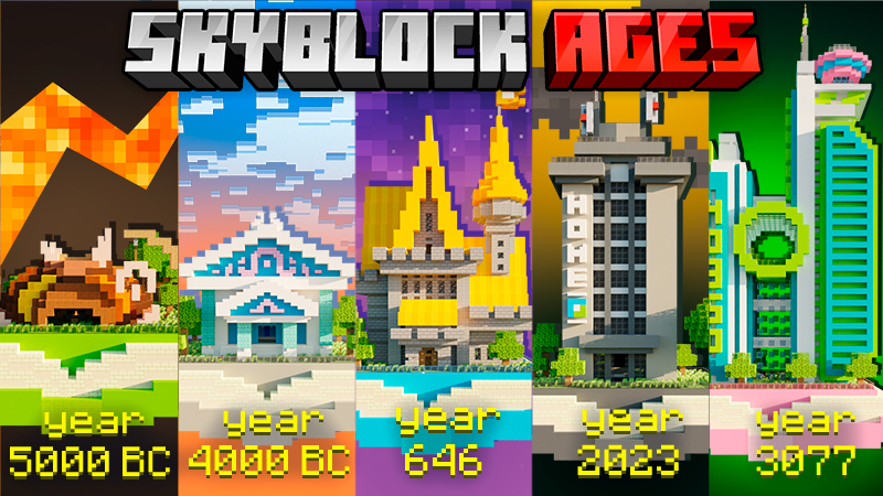 Skyblock Ages Key Art