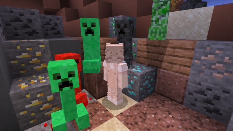 Creeper Ores by CubeCraft Games