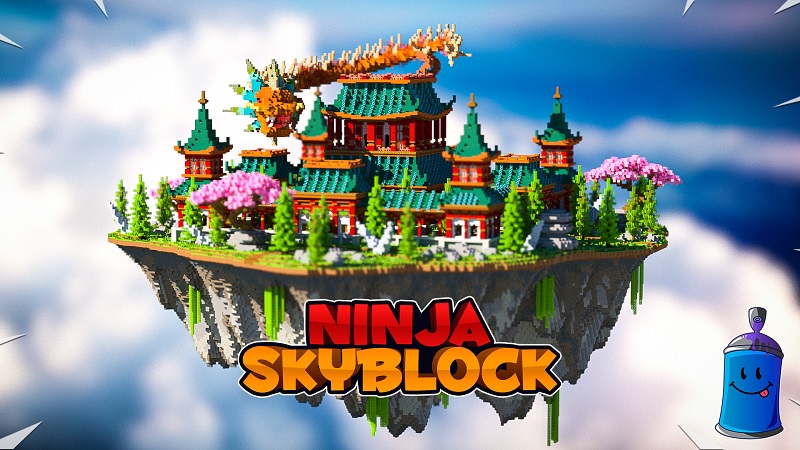 Ninja Skyblock Key Art