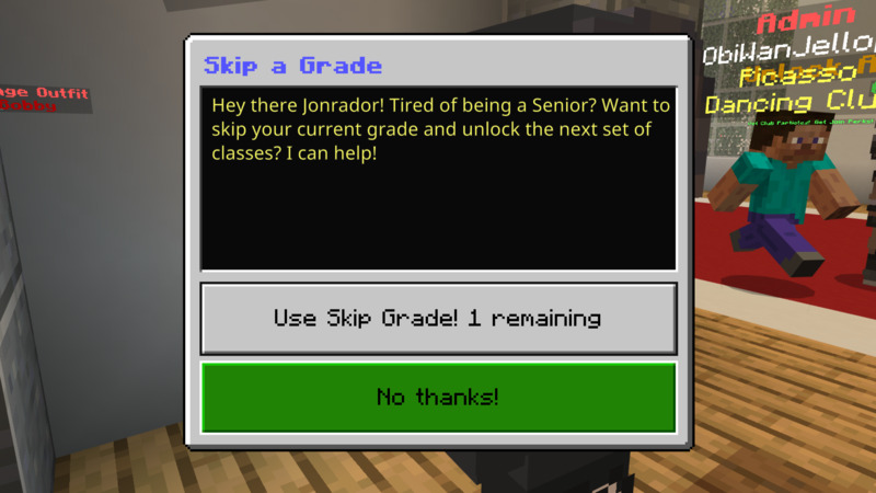 Skip Grade Screenshot #2