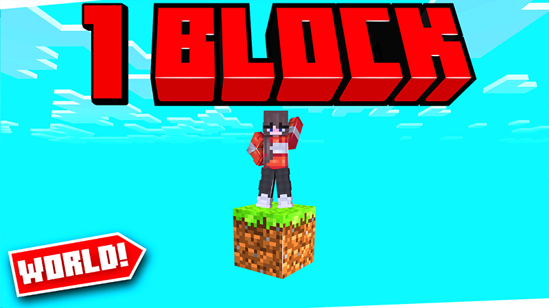 1 BLOCK WORLD! Key Art