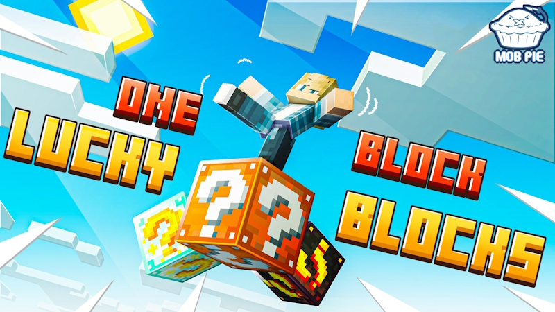 One Block Lucky Blocks Key Art