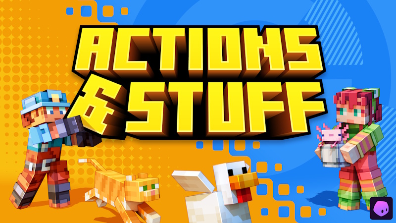 Actions & Stuff 1.7 Key Art