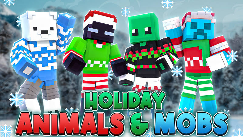 Holiday Animals & Mobs Key Art