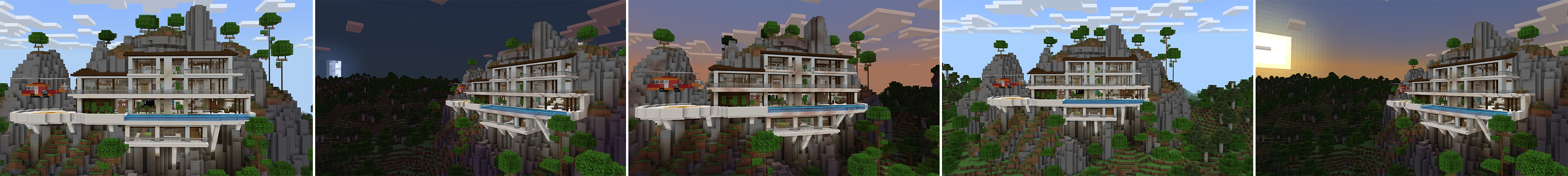 Mountain Tycoon Mansion Panorama