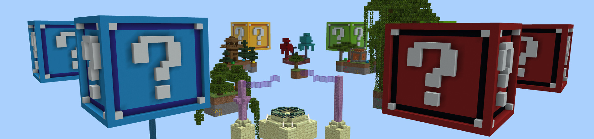 Skyblock Lucky Block Panorama