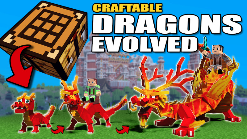 Craftable Dragons Evolved Key Art