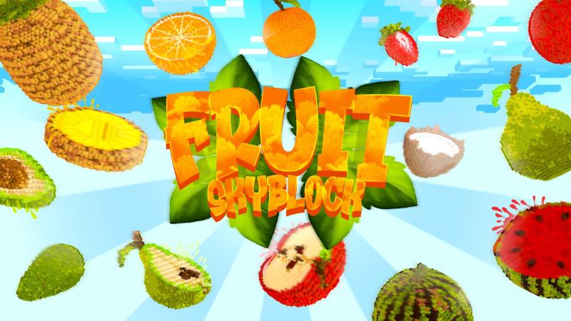 Fruit Skyblock Key Art