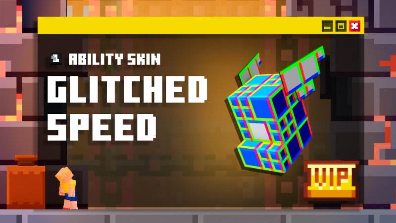 Speed Ability - Glitched Skin