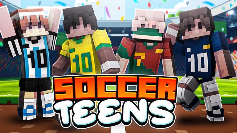 Soccer Teens on the Minecraft Marketplace by skilendarz