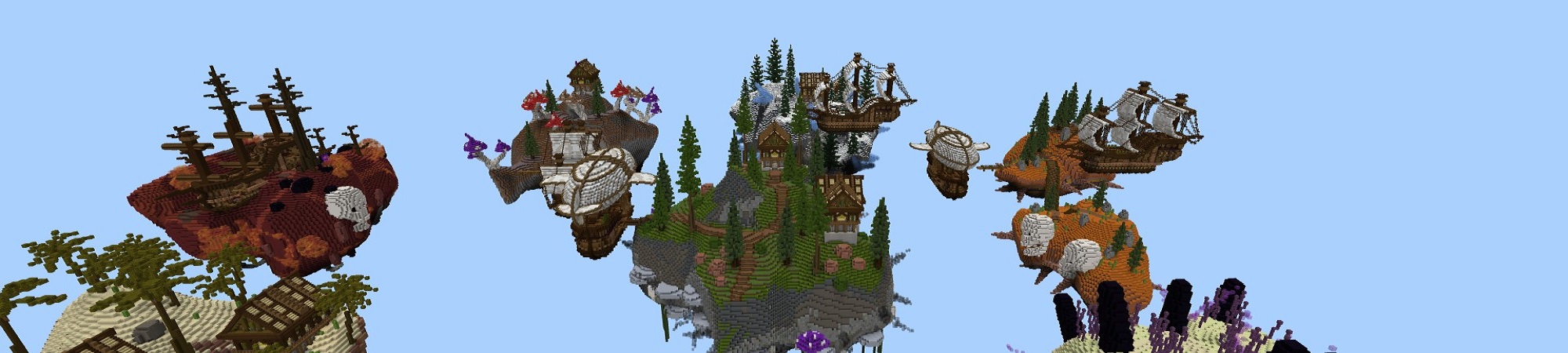 Pirate Skyblock Panorama