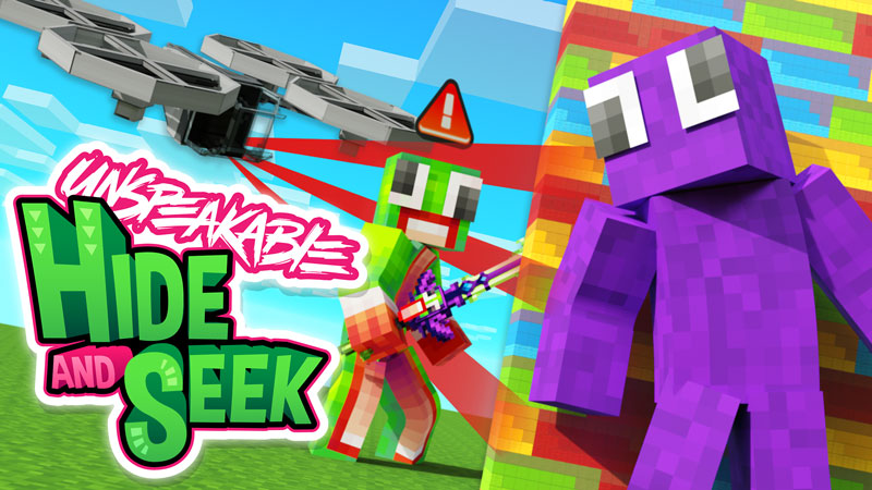 Unspeakable playing hide and seek in on sale minecraft