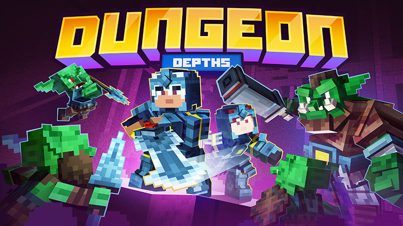 Dungeon Depths on the Minecraft Marketplace by Carper Creative