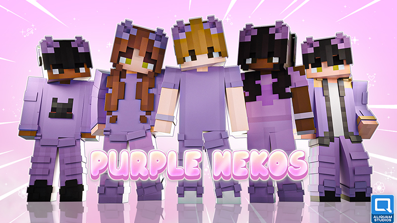 Purple Nekos Key Art