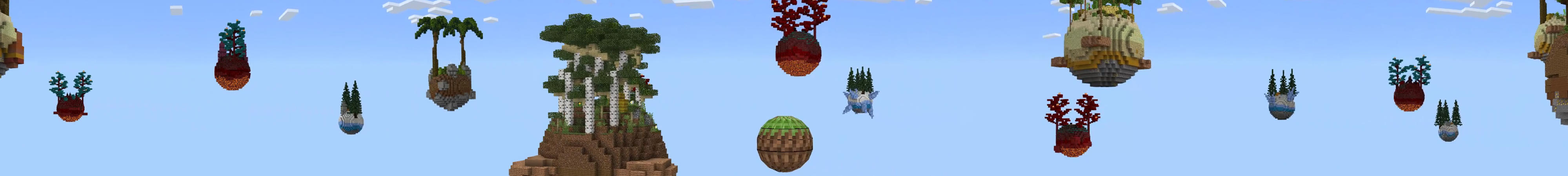 One Sphere Skyblock Panorama