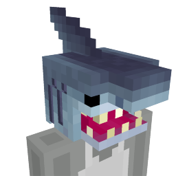 Chomping Shark Head Key Art