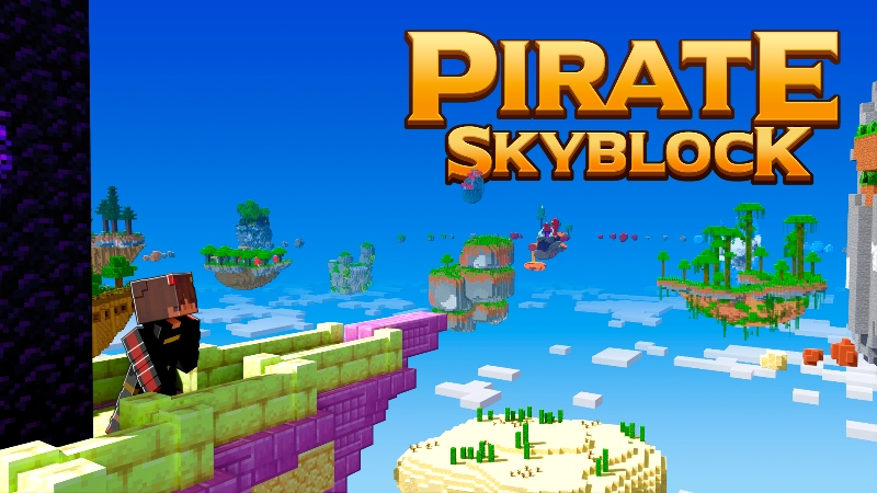 Pirate Skyblock Key Art