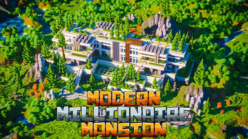 Modern Millionaire Mansion Key Art