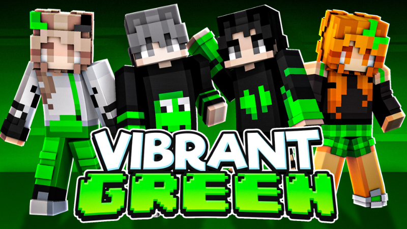 Vibrant Green on the Minecraft Marketplace by Big Dye Gaming