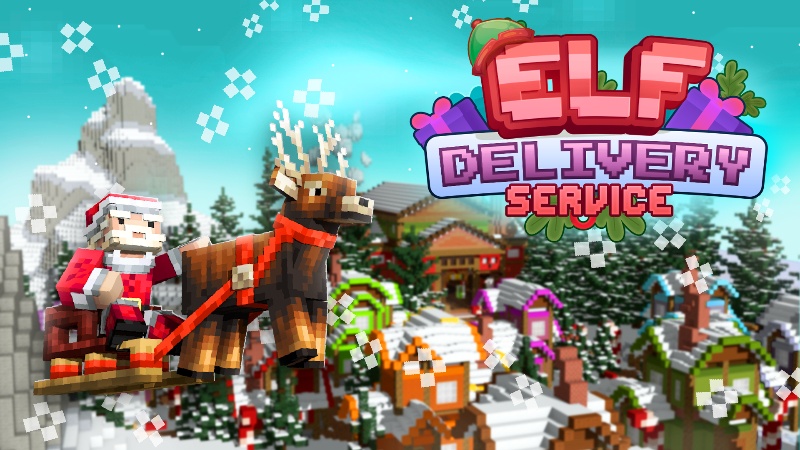 Elf Delivery Service Key Art