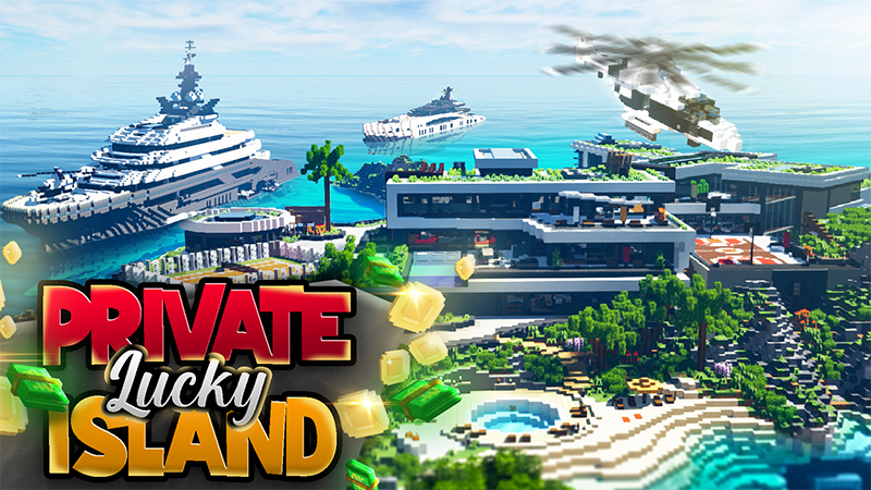 Lucky Private Island Key Art