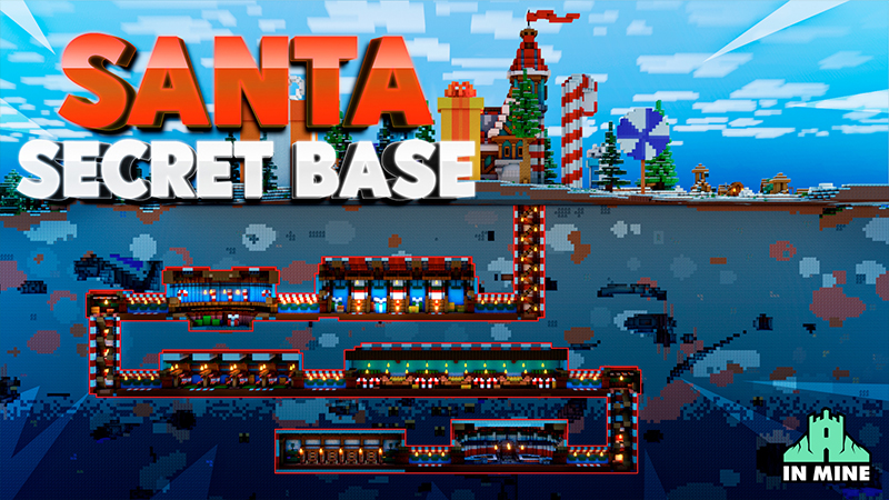 Santa Secret Base Key Art