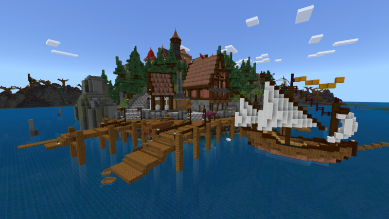 Medieval Island Kingdom Medieval Island Kingdom by CrackedCubes