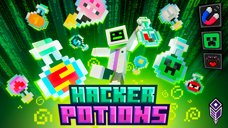 HACKER POTIONS on the Minecraft Marketplace by Team VoidFeather