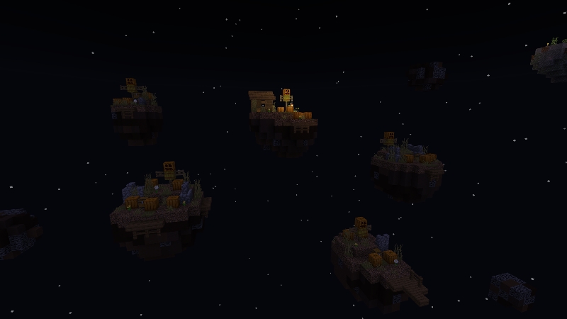 Halloween Skyblock Screenshot #1