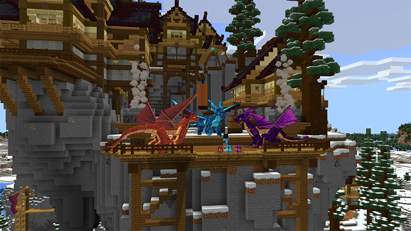Frozen Dragon Village by Team Visionary