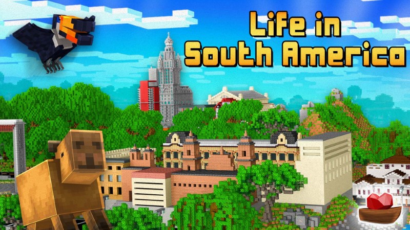 Life in South America Key Art