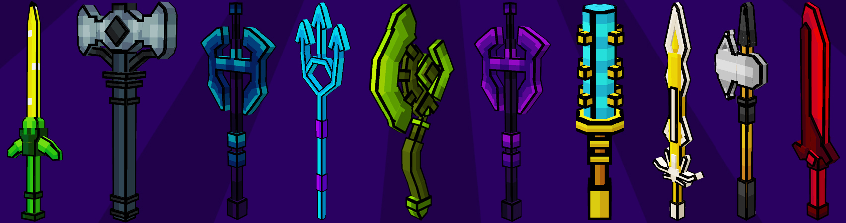 Comic Weapons Panorama