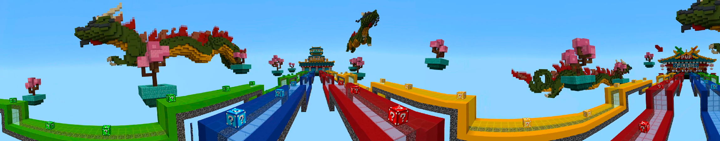 Luckyblock Ninja Race Panorama