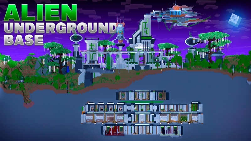 Alien Underground Base Key Art