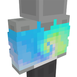 Earth Swirl Blouse on the Minecraft Marketplace by 4KS Studios