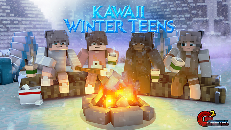 Kawaii Winter Teens Key Art