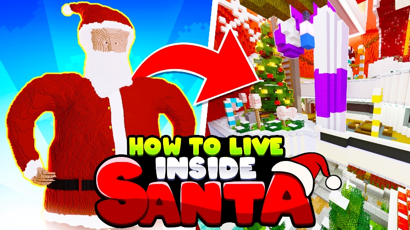 How to Live Inside Santa Key Art