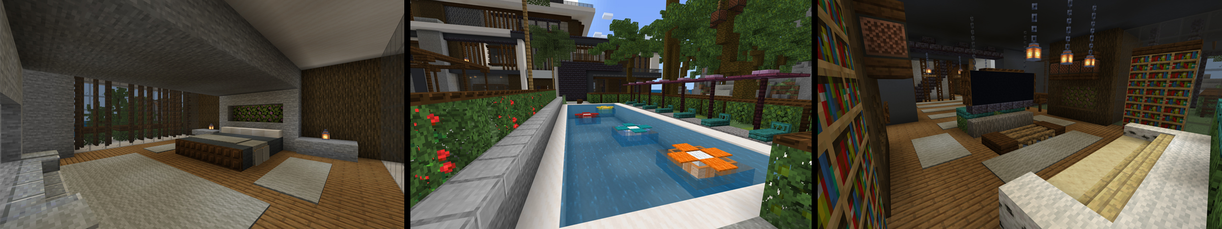 Summer Mansion Panorama