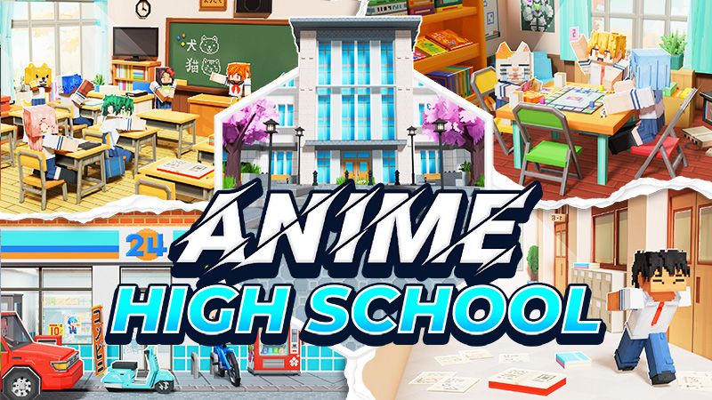 Anime High School Key Art