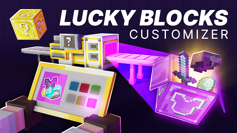 Lucky Blocks Customizer Key Art