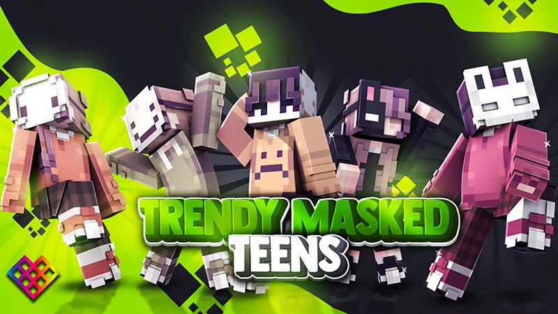 Trendy Masked Teens Key Art